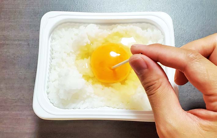 『カルボ飯』』を作る写真