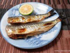 焼き魚の写真