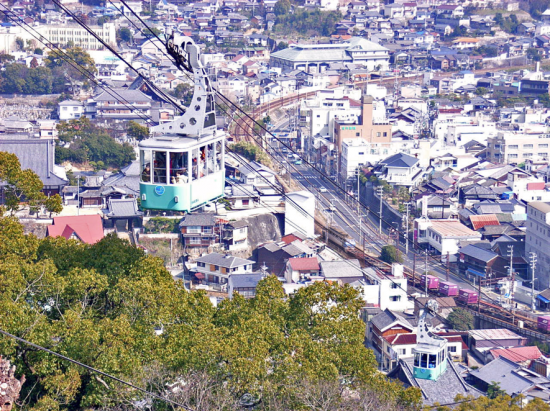 JR山陽本線の貨物列車