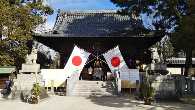 2020年元旦に実家近所の神社にて撮影