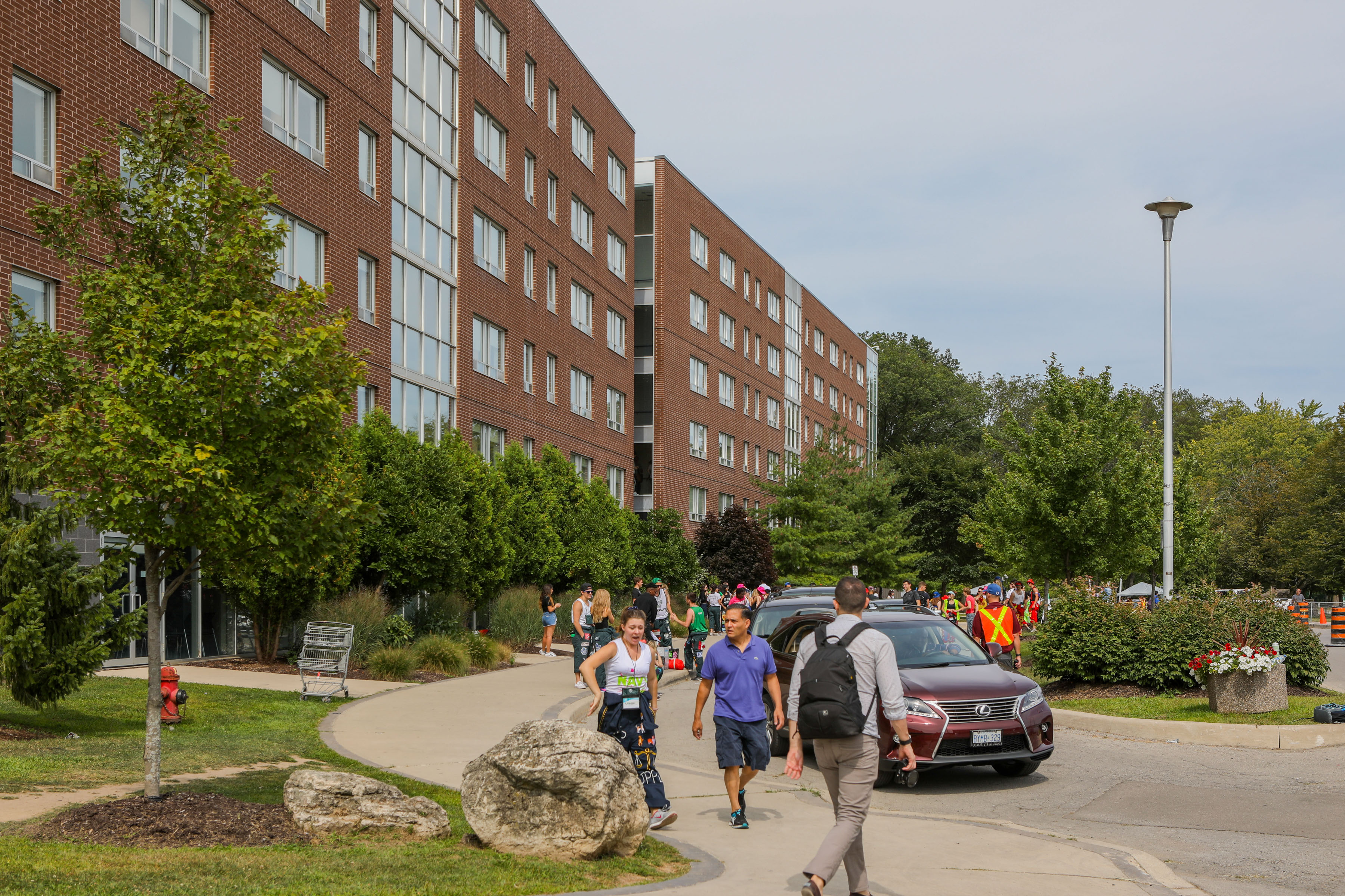 Les Prince Hall is located in the north quad at McMaster University