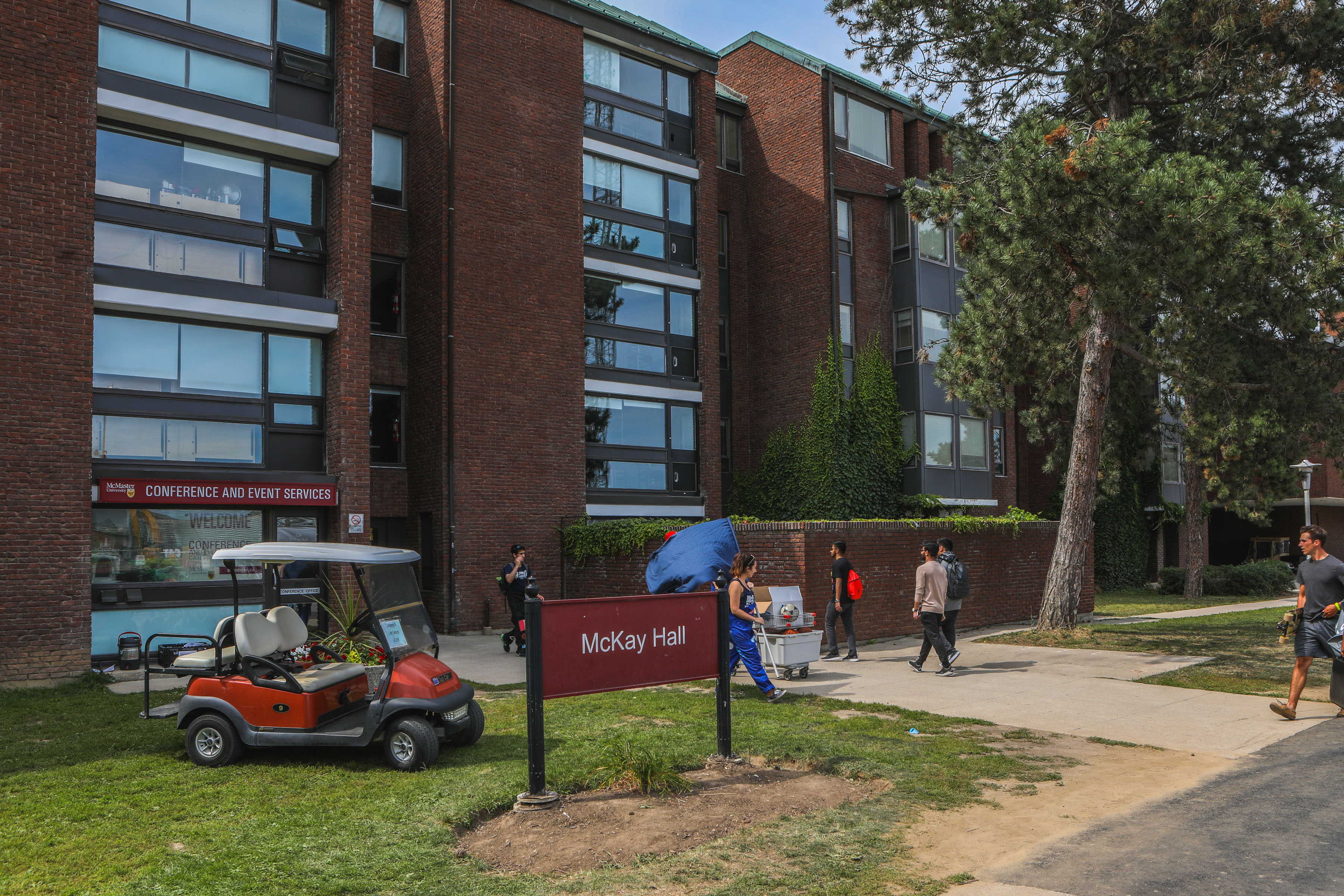 Front Entrance of McKay Hall