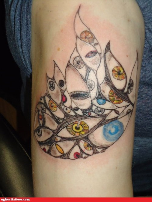 arm tattoos eyeballs Image - 6367296768