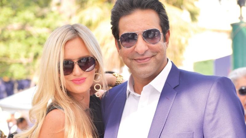 Wasim Akram, Shaniera Akram lament the state of Karachi’s Seaview beach