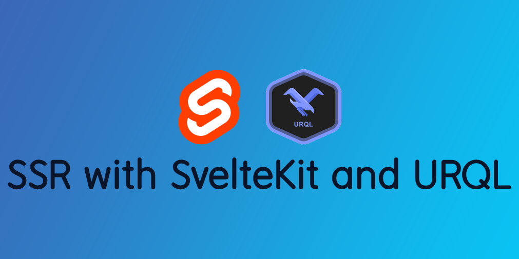 SvelteKit Server-Side Rendering (SSR) with @urql/svelte