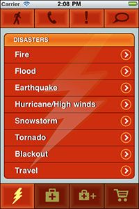 Stop Disaster app Emergency Preparedness Kit, Home Safety, Snow Storm, Security System, Tornado