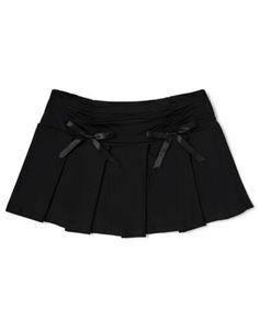 You'll be sitting pretty when you put on this Black Bow Mini Skirt! This stylish short skirt features bow designs and is the perfet way to show off your legs. Pair this mini skirt with your favorite top or wear it in the bedroom to look super sexy! Exclusively at Spencer's Material: Polyester, spandex Care: Machine wash Imported Arrives in discreet packaging Mini Short Skirts, Black Skirts Short, Super Mini Skirt, Black Skirt Ruffle, Pleated Mini Skirt Pattern, Cute Black Mini Skirt, Black Party Skirt, Black Short Skirt Outfit, Cute Mini Skirts