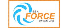 the be a force of nature logo