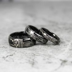 Circuit Board Ring, Circuit Board Jewelry, Technology Ring, Engineer Ring, Circuit Board Ring, Black Tungsten Ring, Geek Ring, Geek Jewelry Ring Basketball, Football Rings, Baseball Ring, Basketball Ring, Tech Jewelry, Rings Etsy, Rings Black, Tungsten Carbide Wedding Bands, Black Tungsten Rings