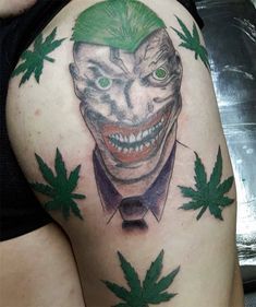 Tato Joker, Tato Naruto, Awful Tattoos, Arte Bob Marley, Horrible Tattoos, Terrible Tattoos, Tato Paha, Tato Naga, Unique Tattoos For Men