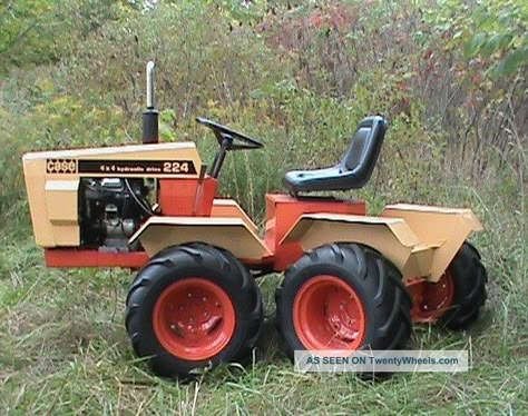 I Found It! I Found It! - Compact Utility and Farm Tractor Forum ... Garden Tractors For Sale, Garden Tractor Pulling, Yard Tractors, Homemade Tractor, Tractor Idea, Tractor Mower, Small Tractors, Tractor Implements, Case Tractors