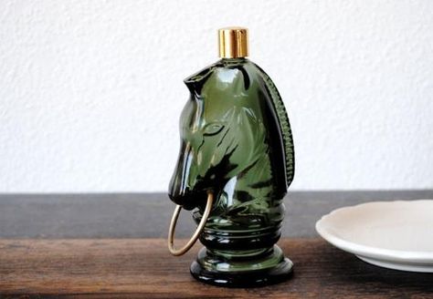 Glass Chess, Cologne Bottle, Perfume Bottle Design, Avon Collectibles, Wild Country, Avon Vintage, Old Bottles, Scent Bottle, Vintage Horse