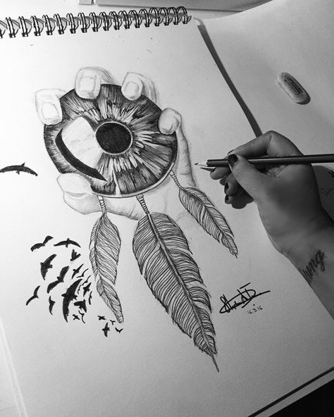 Eye drawing art Surrealist Eye Drawing, Cool Drawings Ideas Creativity Awesome, Cool Eye Drawings Creative, Eye Art Drawing Creative, Potrait Sketching Basics, Creative Eye Drawings, Cool Drawings Creative, Interesting Drawing Ideas Creative, Inspirational Drawings With Meaning