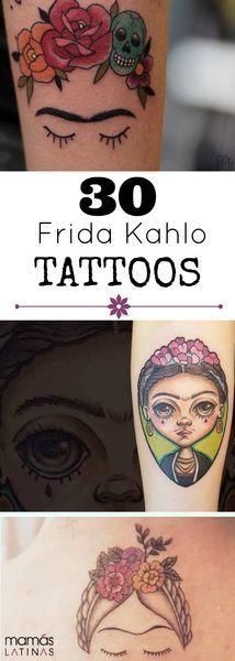 30 Frida Kahlo tattoos that make us want to get inked | MamásLatinas Kahlo Tattoo, Jewerly Tattoo, Frida Tattoo, Frida Kahlo Tattoos, Breastfeeding Tattoo, Frida Paintings, Octopus Tattoo, Ink Ideas, Tattoo Ink