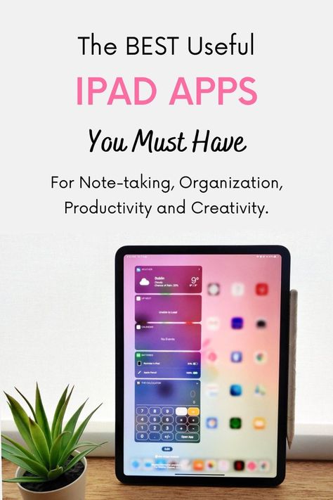 Here are the best iPad Pro apps for creatives and students. These must have apps are useful for note taking, design work and digital journaling. Read about what’s on my iPad here, and get productive! Helpful Ipad Apps, Best Note Taking Apps Ipad Free, Journal Apps Ipad Free, Must Have Ipad Apps Student, Ipad Pro 12.9 Tips And Tricks, Ipad Air Note Taking, Ipad Apps For Organization, Ipad Mini Digital Planner, Teacher Apps For Ipad