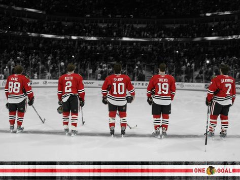 Patrick Sharp, Fab 5, Chicago Blackhawks Hockey, Nhl Playoffs, Blackhawks Hockey, Patrick Kane, And So It Begins, Cow Canvas, Chicago Sports