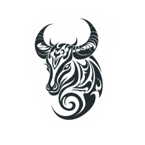 Tribal Bull Tattoo – TattooIcon Celtic Bull Tattoo, Taurus Tattoo Stencil, Taurus Tattoo Men Zodiac Design, Taurus Tattoo Bull, Ox Tattoo Design, Black Bull Tattoo, Taurus Bull Tattoos Design, Bull Tattoo Design, Mac Tattoo