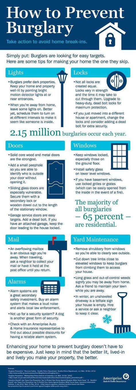 How to Prevent Burglary - Take action to prevent home break-ins Burglary Prevention, Home Alarm System, Home Security Tips, Diy Home Security, Wireless Home Security Systems, Home Alarm, Wireless Home Security, By Any Means Necessary, Security Tips