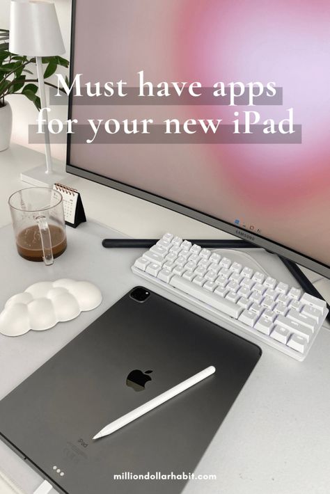 Must-Have iPad Apps for Your New iPad in 2024 Ipad Apps For Organization, Best Calendar App For Ipad, Using Ipad For College, Things To Use Ipad For, Ipad Calendar App, Best Ipad Apps For Organization, Best Ipad Apps For Productivity, Ipad Air Apps Must Have, Ipad For Productivity