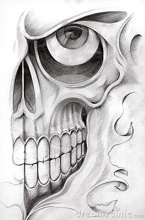 Skull Couple Tattoo, Cool Skull Drawings, Pencil Tattoo, Gothic Drawings, Skull Art Tattoo, Eyeball Art, Skull Coloring Pages, Tattoo Outline Drawing, Skull Art Drawing