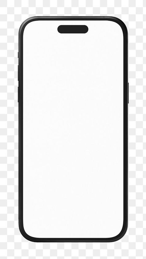 Phone Blank Screen Template, Iphone Blank Screen, Phone Frame Png, Iphone Png Transparent, Mobile Phone Png, Iphone Frame, Iphone Template, Iphone Png, Phone Png