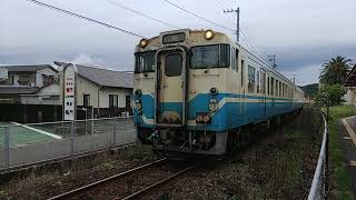 JR鳴門線キハ40系 鳴門～撫養 JR Shikoku Naruto Line Kiha40 series DMU