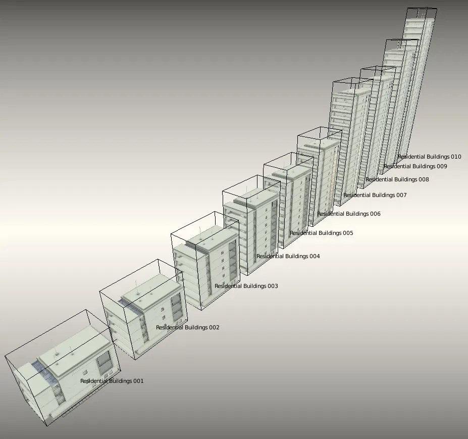 Residential Buildings Array