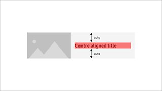 Graphic showing CSS align