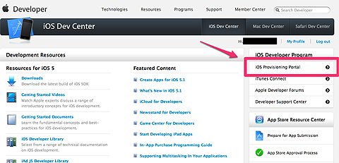 iOS Dev Center