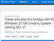 uWindows 10 Fall Creators UpdatevA2017N1017Ƀ[X@MRwbhZbg