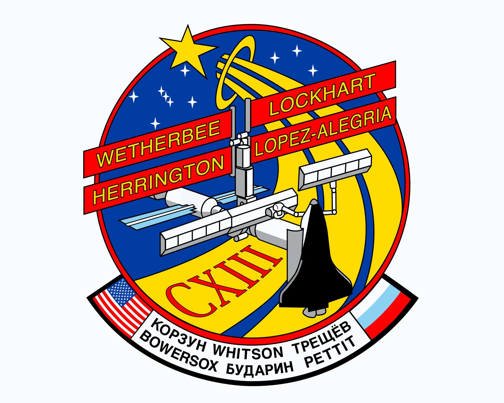 Crew insignia for STS-113