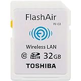 東芝 TOSHIBA 無線LAN搭載 FlashAir III 最新世代 Wi-Fi SDHCカード Class10 日本製 [並行輸入品] (32GB)