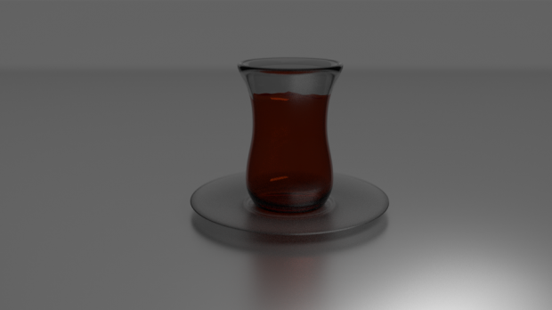 Cam çay royalty-free 3d model - Preview no. 1