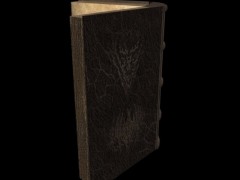 Oud boek 3d model