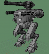 Gepard (roboty wojenne) 3d model