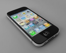 iphone 5 modelo 3d