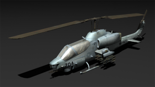 AH-1 Cobra 3d model