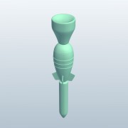 A Bomb v1  3d model