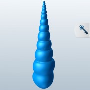 Florida Auger Shell v1  3d model