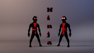 Ninja modelo 3d