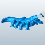 Krokodil 8 poten V1 3d model