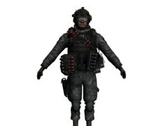 Soldat 3d model