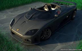 Koenigsegg ccx 3d model