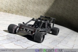 Coche de carretera modelo 3d