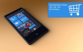 Windows 7 Phone 3d model