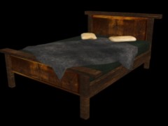 Bed 3d model