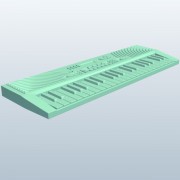 Teclado electronico v1 modelo 3d