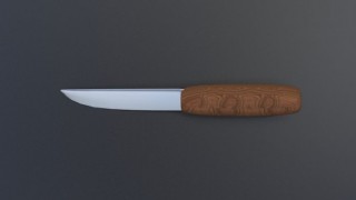 Coltello semplice 3d model