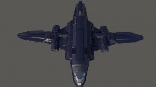 Spaceship 3d model