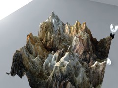 Paesaggio 3d model